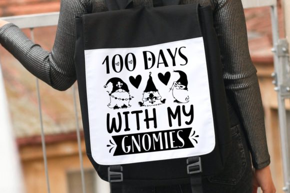 100 Days Gnomies SVG for Crafts & Graphics