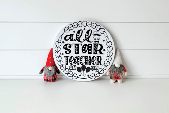All Star Teacher SVG: Graphics for Crafts
