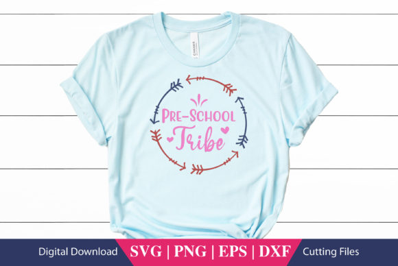 Pre-school Tribe School SVG: Graphics for Crafts