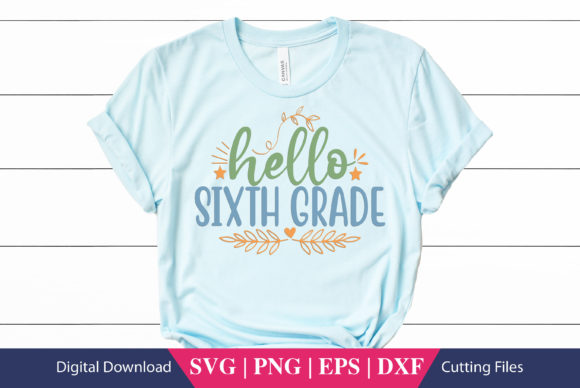 Review: Hello Sixth Grade Teacher SVG for Embroidery