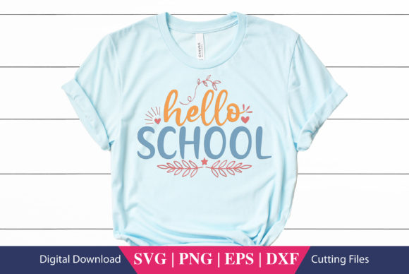 Reviewing Hello School SVG File for Embroidery