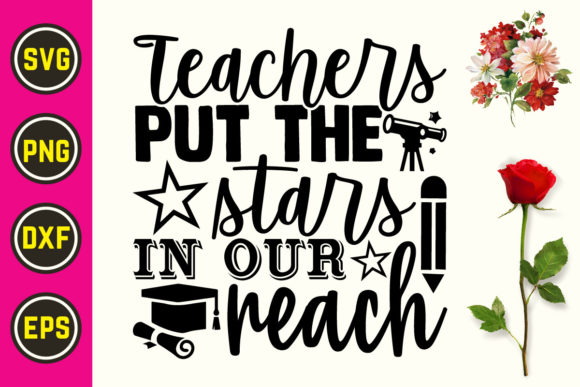 Teacher Svg Cutting File 02: Graphics for Crafts