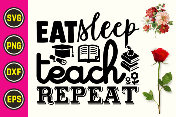 Teacher SVG Cutting File 06: Graphics for Crafts